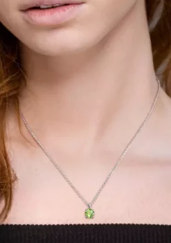 Flash Sale ๐ 4 1/2 CT TGW Peridot Solitaire Stud Earring and Pendant with chain Set in Sterling Silver by Belk & Co. ๐งจ 9 Flash Sale ๐ 4 1/2 CT TGW Peridot Solitaire Stud Earring and Pendant with chain Set in Sterling Silver by Belk & Co. ๐งจ -DealsBelk & Co. Store Belk 7750