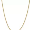 Wholesale 🔔 14K Yellow Gold 1 Millimeter Adjustable Wheat Chain by Belk & Co. 💯