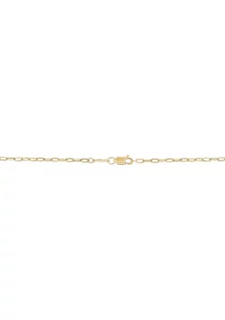 Cheapest 🥰 Dangle Love Station Necklace in 10K Yellow Gold by Belk & Co. 🎁 -DealsBelk & Co. Store Belk 7797