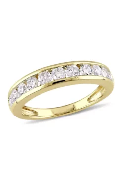 Best deal 🔔 1 ct. t.w. Diamond Anniversary Band in 14K Yellow Gold by Belk & Co. 🌟 -DealsBelk & Co. Store Belk 8053
