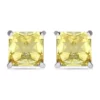 Cheap 👍 3.5 ct. t.w. Citrine Stud Earrings, Sterling Silver by Belk & Co. 🔥