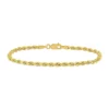 Hot Sale 👍 Rope Chain Bracelet in 14k Yellow Gold (3 mm/7.5 Inch) by Belk & Co. 💯