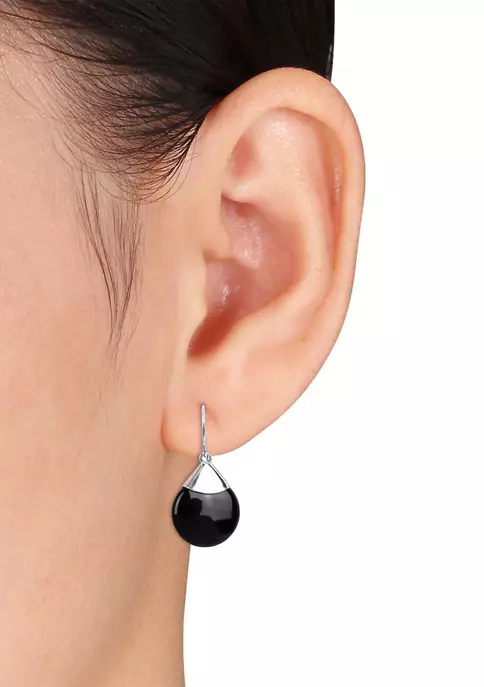 Cheapest โ Onyx Hook Earrings in Sterling Silver by Belk & Co. ๐ 3 Cheapest โ Onyx Hook Earrings in Sterling Silver by Belk & Co. ๐ - Image 3