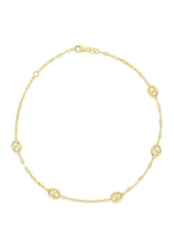 Best reviews of 😉 14K Yellow Gold Mirror Anklet by Belk & Co. 🔔 -DealsBelk & Co. Store Belk 8125