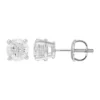 Top 10 😀 1.5 ct. t.w. Solitaire Diamond Stud Earrings in 14K White Gold by Belk & Co. 😀