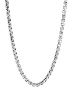 Best Pirce 🥰 Sterling Silver Round Box Chain Necklace by Belk & Co. 🧨