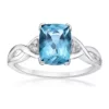 Best reviews of ✨ 2.5 ct. t.w. London Blue Topaz and 1/10 ct. t.w. Diamond Ring in 10K White Gold by Belk & Co. ✨