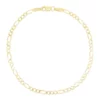 Outlet ❤️ 14KY FIGARO ANKLET BRACELET by Belk & Co. 🛒