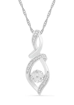 Best Sale ✔️ Diamond Accent Sterling Silver Fashion Pendant Necklace by Belk & Co. 🔥 -DealsBelk & Co. Store Belk 8344