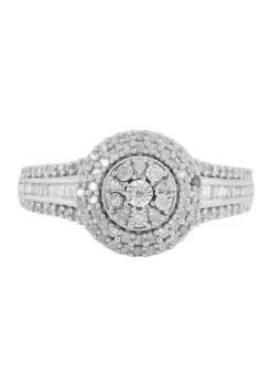 Best reviews of ๐ 1/2 ct. t.w. Diamond Ring in Sterling Silver by Belk & Co. ๐คฉ