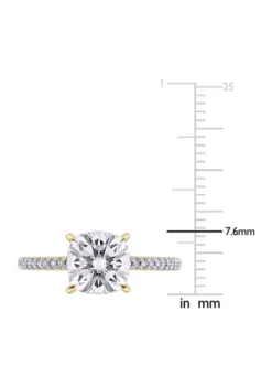 Cheapest ✨ Lab Created 2 ct. t.w. Moissanite and 1/10 ct. t.w. Diamond Solitaire Engagement Ring in 14k Yellow Gold by Belk & Co. 🌟 9 Cheapest ✨ Lab Created 2 ct. t.w. Moissanite and 1/10 ct. t.w. Diamond Solitaire Engagement Ring in 14k Yellow Gold by Belk & Co. 🌟 -DealsBelk & Co. Store Belk 8428