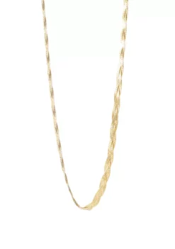 Discount ⭐ Herringbone Chain in 10K Yellow Gold by Belk & Co. 🛒 -DealsBelk & Co. Store Belk 8440