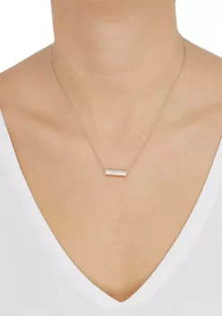 Best Sale 🛒 1/4 ct. t.w. Diamond Necklace in Gold Over Sterling Silver by Belk & Co. ✔️ -DealsBelk & Co. Store Belk 8510