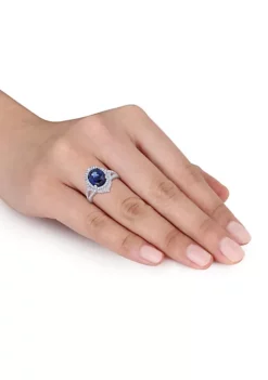 Best Pirce ๐ฏ 6 ct. t.g.w. Blue Sapphire and 3/5 ct. t.w. Diamond Halo Cocktail Ring in 14K White Gold by Belk & Co. ๐ฅฐ 7 Best Pirce ๐ฏ 6 ct. t.g.w. Blue Sapphire and 3/5 ct. t.w. Diamond Halo Cocktail Ring in 14K White Gold by Belk & Co. ๐ฅฐ -DealsBelk & Co. Store Belk 8533