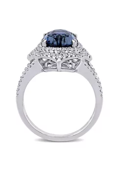 Best Pirce ๐ฏ 6 ct. t.g.w. Blue Sapphire and 3/5 ct. t.w. Diamond Halo Cocktail Ring in 14K White Gold by Belk & Co. ๐ฅฐ 9 Best Pirce ๐ฏ 6 ct. t.g.w. Blue Sapphire and 3/5 ct. t.w. Diamond Halo Cocktail Ring in 14K White Gold by Belk & Co. ๐ฅฐ -DealsBelk & Co. Store Belk 8535
