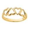 Wholesale 🎉 14K Yellow Gold Polished Heart Ring by Belk & Co. 🥰