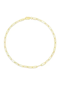 Coupon 🛒 14KY PAPERCLIP ANKLET BRACELET by Belk & Co. ✨ -DealsBelk & Co. Store Belk 8752