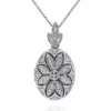 Outlet 🔔 Diamond Locket Pendant in Sterling Silver by Belk & Co. 🥰