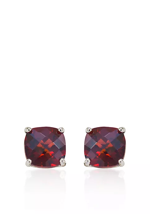 Deals โ 14k White Gold 6mm Garnet Stud Earrings by Belk & Co. ๐ 3 Deals โ 14k White Gold 6mm Garnet Stud Earrings by Belk & Co. ๐ - Image 3