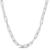 Cheap 🔔 Sterling Silver 3.5mm Paperclip Chain Necklace by Belk & Co. 🧨