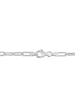 Cheap 🔔 Sterling Silver 3.5mm Paperclip Chain Necklace by Belk & Co. 🧨 -DealsBelk & Co. Store Belk 8882