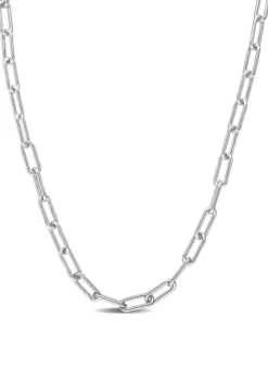 Cheap 🔔 Sterling Silver 3.5mm Paperclip Chain Necklace by Belk & Co. 🧨 -DealsBelk & Co. Store Belk 8886