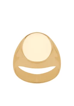 Cheap 🎉 Polished Oval Cushion Ring in 10k Yellow Gold by Belk & Co. 👏
