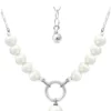 Wholesale 👍 Fresh Water Pearl Link Drop Necklace in Sterling Silver by Belk & Co. ⭐