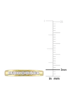 Best Sale ๐ 1/4 ct. t.w. Diamond Anniversary Band in 10K Yellow Gold by Belk & Co. ๐ 7 Best Sale ๐ 1/4 ct. t.w. Diamond Anniversary Band in 10K Yellow Gold by Belk & Co. ๐ -DealsBelk & Co. Store Belk 9033