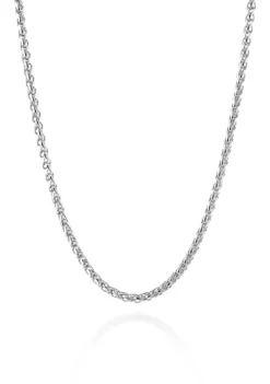 Budget 🛒 Men?s Stainless Steel Chain Necklace by Belk & Co. 🎁 -DealsBelk & Co. Store Belk 9087