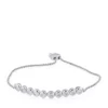 Budget 🎁 0.10 ct. t.w. Diamond Bar Bracelet in Sterling Silver by Belk & Co. 🛒