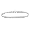 Wholesale ⭐ 3MM Herringbone Bracelet in Sterling Silver, 9" by Belk & Co. 😀