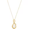Brand new ⭐ 1.7 ct. t.w. Freshwater Pearl Pendant Necklace in 10K Yellow Gold by Belk & Co. 😀