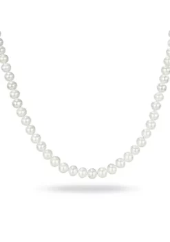 Best Sale ๐ 6.5-7MM Freshwater Cultured Pearl 18" Strand Necklace by Belk & Co. โค๏ธ