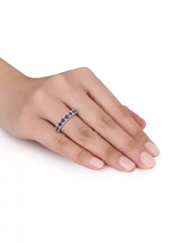 Wholesale ๐ Lab Created 1 7/8 CT TGW Created Blue Sapphire Eternity Ring in Sterling Silver by Belk & Co. โค๏ธ 9 Wholesale ๐ Lab Created 1 7/8 CT TGW Created Blue Sapphire Eternity Ring in Sterling Silver by Belk & Co. โค๏ธ -DealsBelk & Co. Store Belk 9355