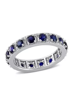 Wholesale ๐ Lab Created 1 7/8 CT TGW Created Blue Sapphire Eternity Ring in Sterling Silver by Belk & Co. โค๏ธ 11 Wholesale ๐ Lab Created 1 7/8 CT TGW Created Blue Sapphire Eternity Ring in Sterling Silver by Belk & Co. โค๏ธ -DealsBelk & Co. Store Belk 9357