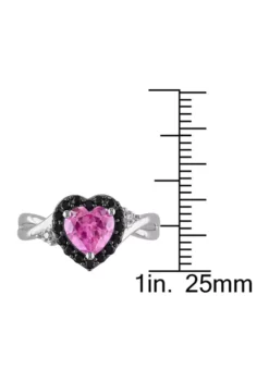 Best reviews of 🤩 Lab Created Created Pink Sapphire, Black Spinel and Diamond Heart Ring in Sterling Silver by Belk & Co. 🎉 6 Best reviews of 🤩 Lab Created Created Pink Sapphire, Black Spinel and Diamond Heart Ring in Sterling Silver by Belk & Co. 🎉 -DealsBelk & Co. Store Belk 9418