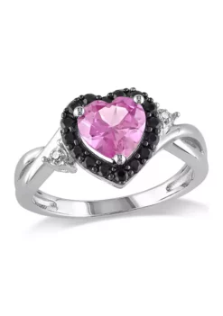 Best reviews of 🤩 Lab Created Created Pink Sapphire, Black Spinel and Diamond Heart Ring in Sterling Silver by Belk & Co. 🎉 9 Best reviews of 🤩 Lab Created Created Pink Sapphire, Black Spinel and Diamond Heart Ring in Sterling Silver by Belk & Co. 🎉 -DealsBelk & Co. Store Belk 9421