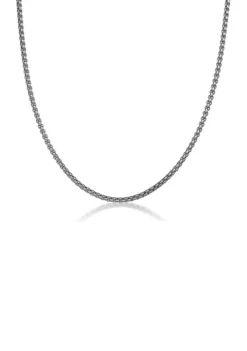 Discount 🌟 Stainless Steel 3.5 Millimeter Round Box Chain Necklace, 22 Inch by Belk & Co. 😀