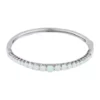 Brand new 👍 1.85 ct. t.w. Lab Created Opal Bangle in Sterling Silver by Belk & Co. 😉