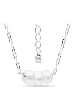 Wholesale ❤️ Fresh Water Pearl Paper Clip Chain Necklace, Sterling Silver by Belk & Co. ⌛ -DealsBelk & Co. Store Belk 9517