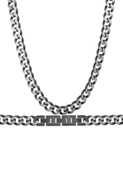 New 😀 Stainless Steel Curb Chain Necklace by Belk & Co. 💯 -DealsBelk & Co. Store Belk 9566