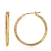 Brand new ✔️ Hoop Earrings in 14k Yellow Gold by Belk & Co. 🎉