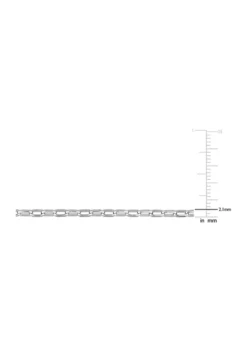 Best reviews of ⌛ Sterling Silver Fancy Rectangular Rolo Chain Necklace by Belk & Co. 😍 -DealsBelk & Co. Store Belk 9596