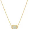 Brand new 😀 Created Opal Heart Pendant Necklace in 10K Yellow Gold by Belk & Co. 👍