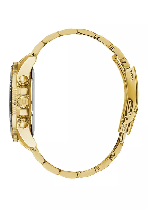 Best reviews of 🎁 Men's Chrono Gold Tone Stainless Steel Black Dial ⌚ Watch by Bulova 🎁 3 Best reviews of 🎁 Men's Chrono Gold Tone Stainless Steel Black Dial ⌚ Watch by Bulova 🎁 - Image 3