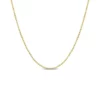 Buy 🌟 18k Yellow Gold Plated Sterling Silver 1mm Ball Chain Necklace by Belk & Co. 😉