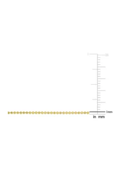 Buy 🌟 18k Yellow Gold Plated Sterling Silver 1mm Ball Chain Necklace by Belk & Co. 😉 -DealsBelk & Co. Store Belk 9723