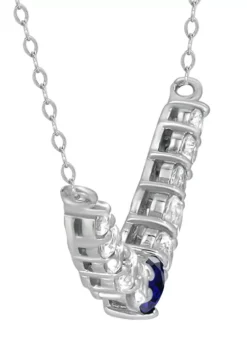 Deals ๐งจ Lab Created 1 ct. t.w. Synthetic Blue and Created White Sapphire Necklace, Sterling Silver by Belk & Co. ๐ 6 Deals ๐งจ Lab Created 1 ct. t.w. Synthetic Blue and Created White Sapphire Necklace, Sterling Silver by Belk & Co. ๐ -DealsBelk & Co. Store Belk 9733