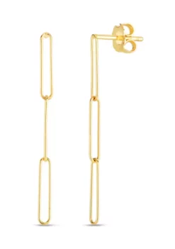 Best reviews of 😀 Paperclip Drop Earrings by Belk & Co. 🛒 -DealsBelk & Co. Store Belk 9758